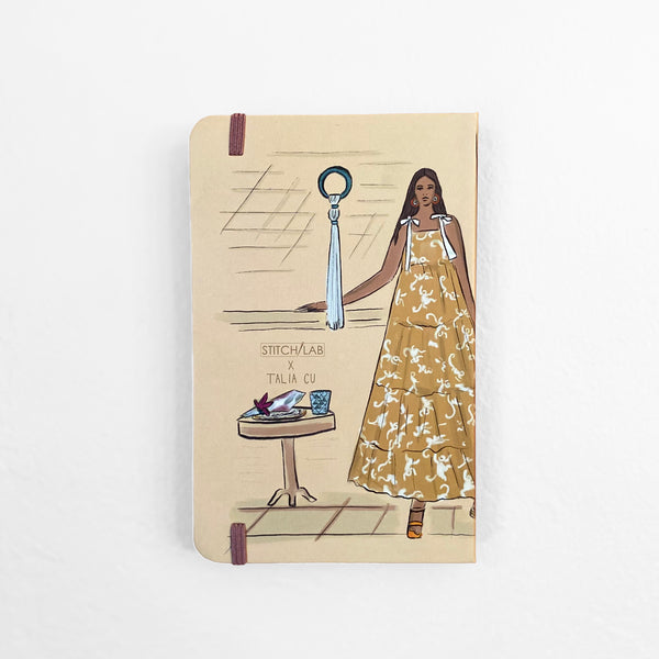 Talia Cu. x Stitch Lab Notebook, Home print