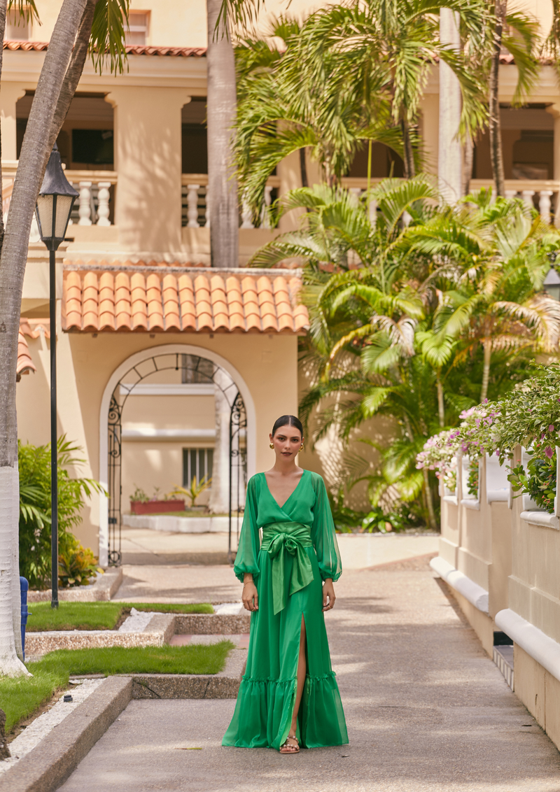 Bossa Nova Dress - Verde