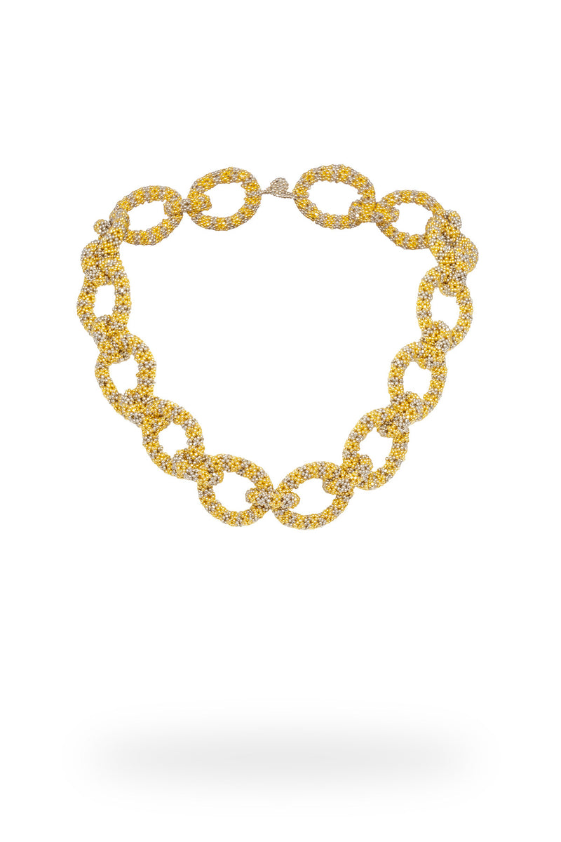 Big Chain Necklace - Gold/Platinum