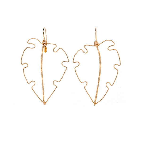Leaves Earrings (90mm) Earrings TARBAY   